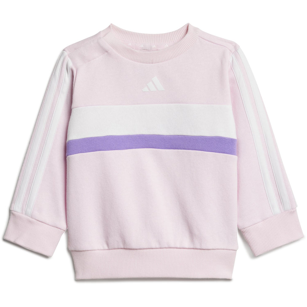 Køb adidas Originals Clear Pink/White/Violet Fusion I 3S Tib Fl Sweatsæt