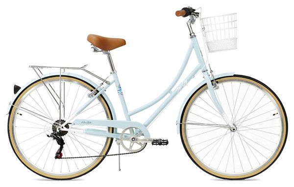 FabricBike Step City - Vélo de route pour femmes 28” Sky Blue