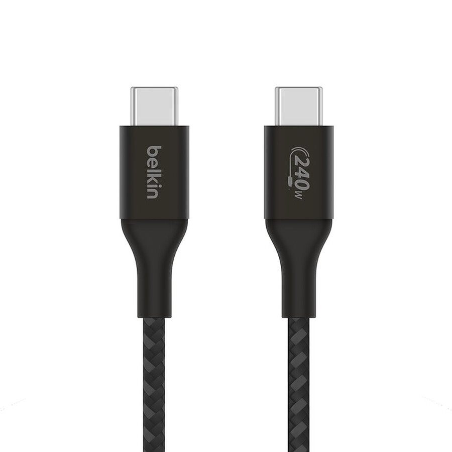 Belkin Câble USB-C vers USB-C 240W - renforcé (noir) - 2 m
