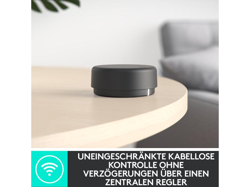 Logitech PC-Lautsprecher Z407 2.1-Lautsprecher-Set mit kabelloser Steuerung