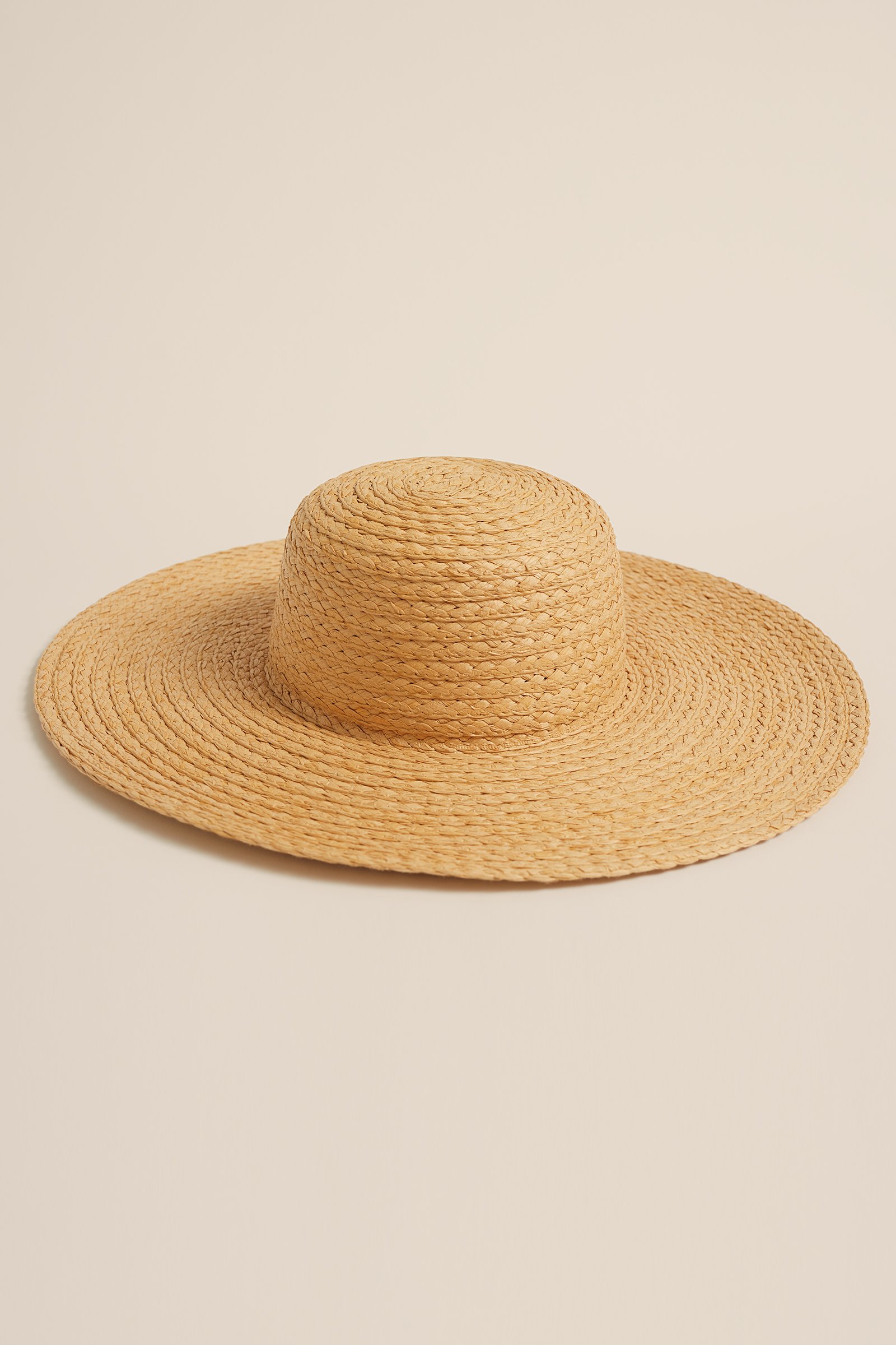 rieten hoed WE Fashion Beige