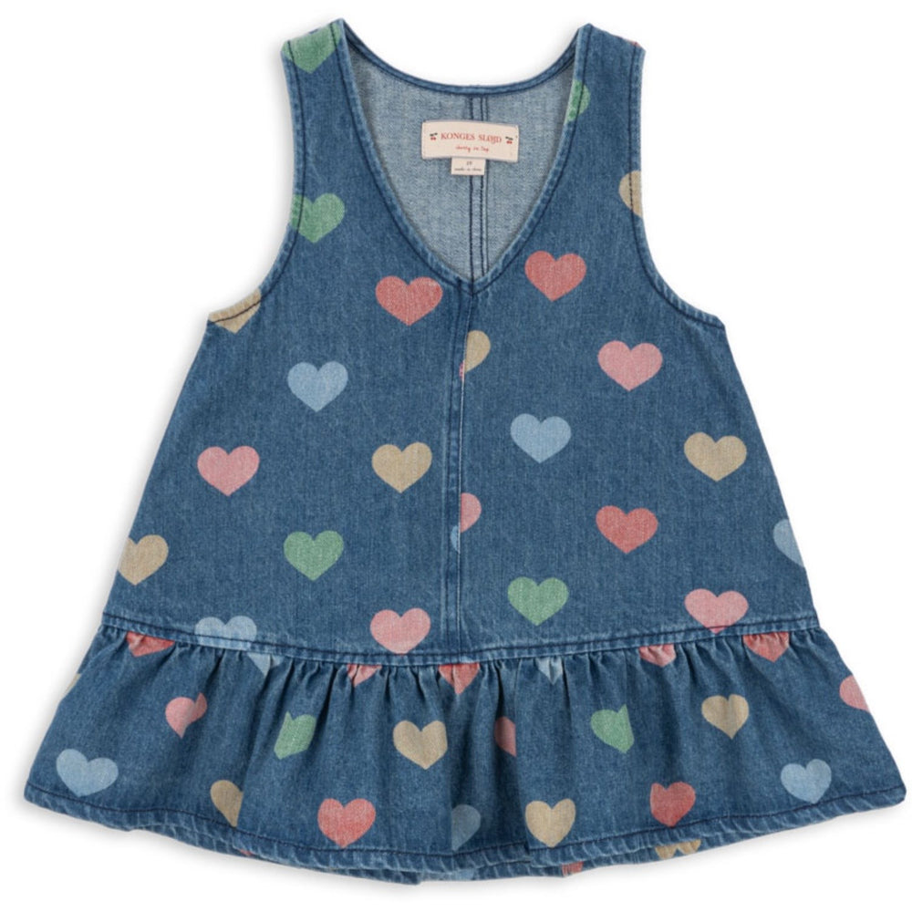 Køb Konges Sløjd Bon Coeur Coloré Magot Kjole Denim GOTS