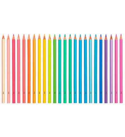 Ooly Farveblyanter - Pastel Hues - 24 Stk - Pastel Mix
