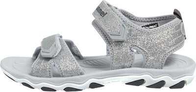 Hummel Glitter Jr Sandaler, Sølvfarget