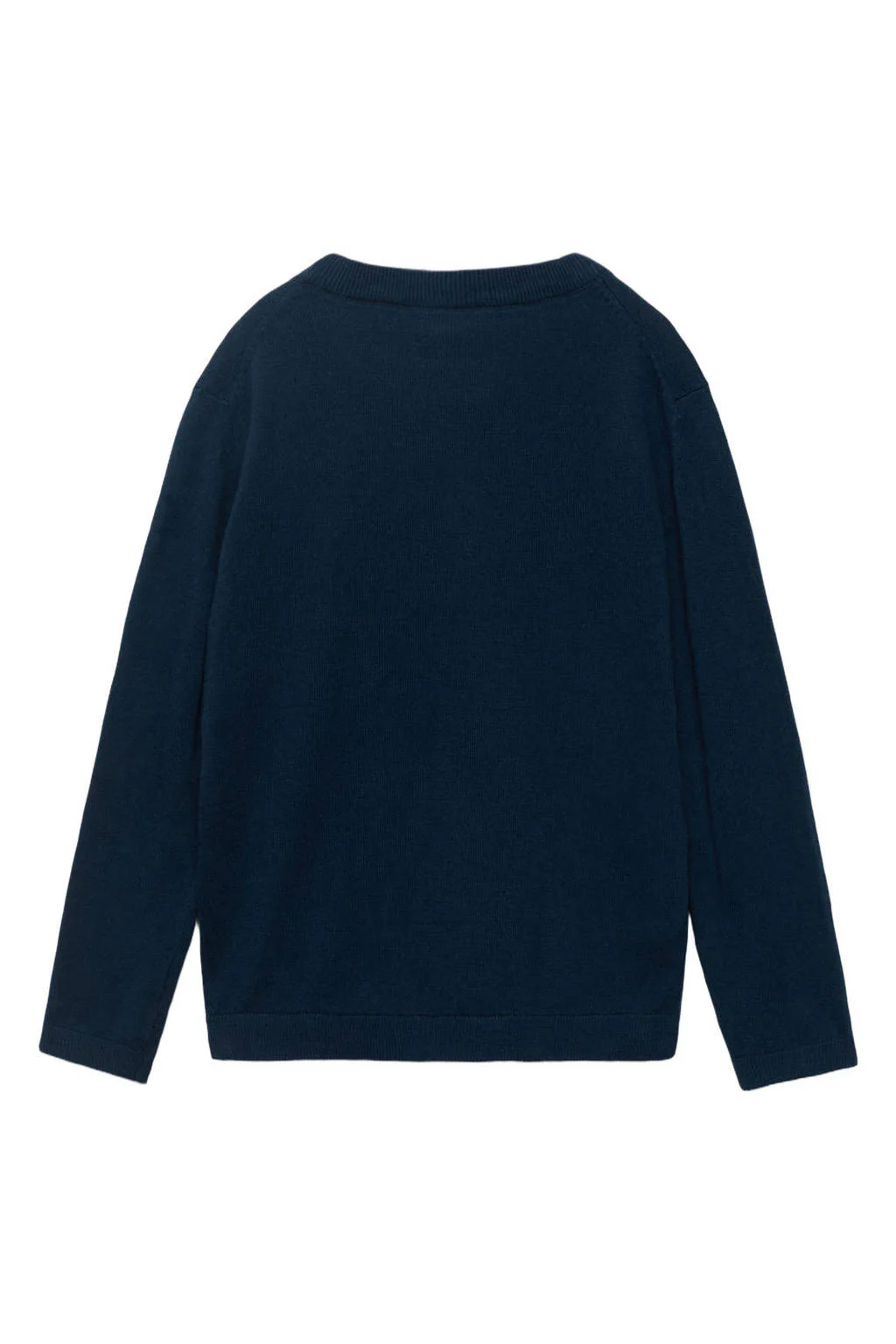 Mango Kids pullover marine fijn gebreid