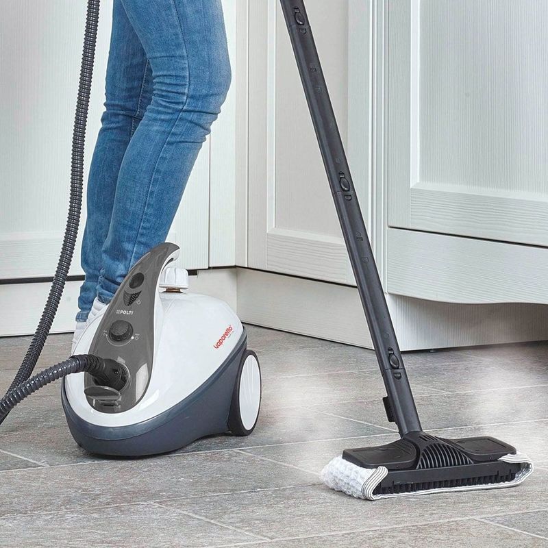 Polti Smart 30_S Cilinder Stoomreiniger - Stoomreiniger - Grijs - Wit - Zwart
