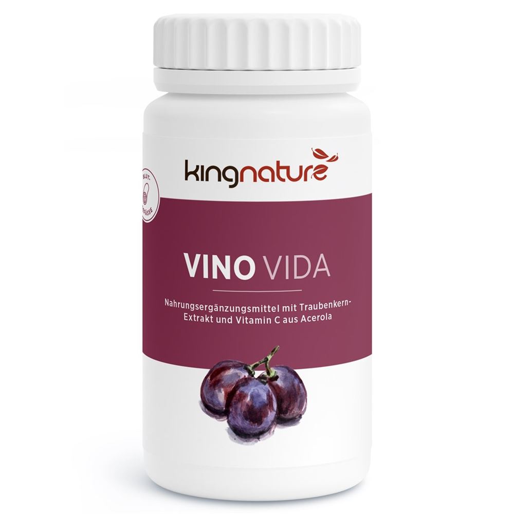 KINGNATURE Vino Vida Kaps 305 mg Ds 90 Stk