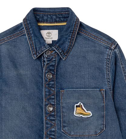 Timberland Denimjakke - The Iconic - DouBlå Stone + Brush