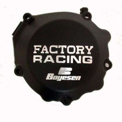 Couvercle de carter d'allumage Boyesen Factory Racing noir