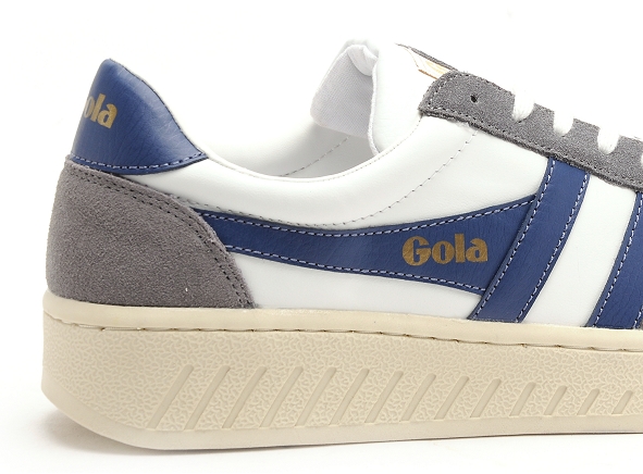 Gola basses homme grandslam quadrant cmb207 blanc
