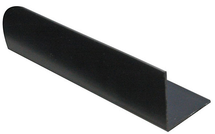 Cornière PVC noir 15 x 15 mm, 2 m