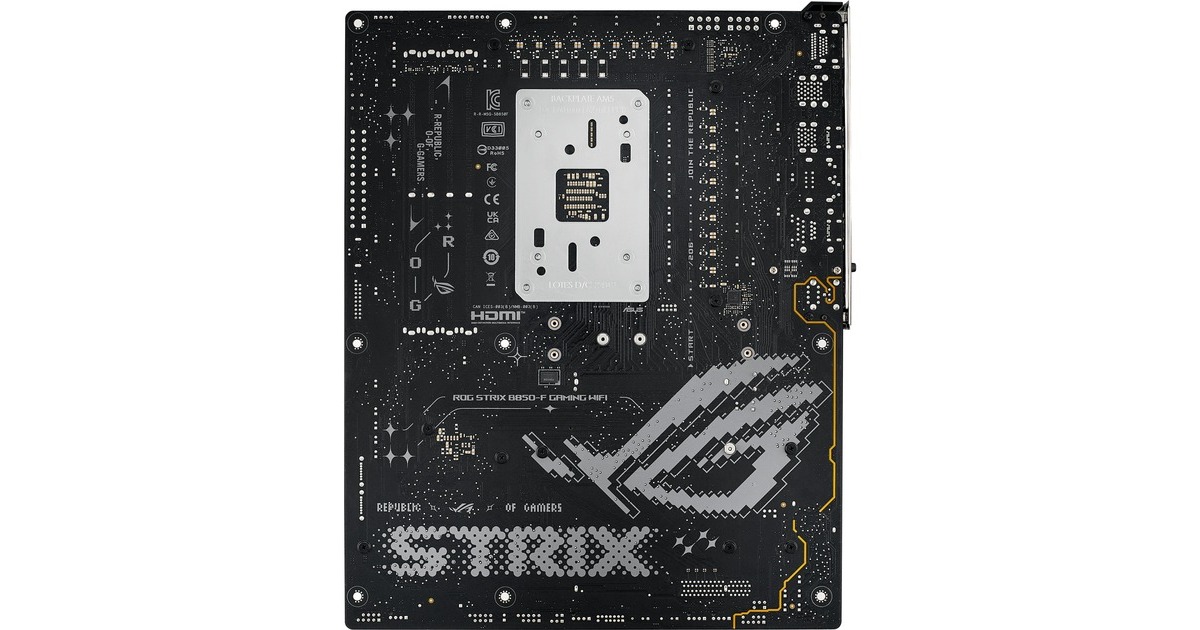 ASUSROG STRIX B850-F GAMING WIFI socket AM5 moederbord  (2,5Gb-LAN, WLAN, Sound, ATX)