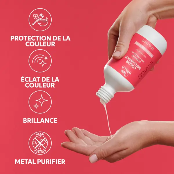 Wella Professionals Invigo Color Brilliance Shampoing pour cheveux colorés fins à moyens 1L