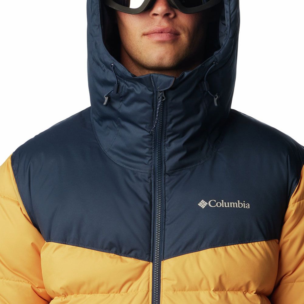 Columbia ICELINE RIDGE - Doudoune ski Homme yellow