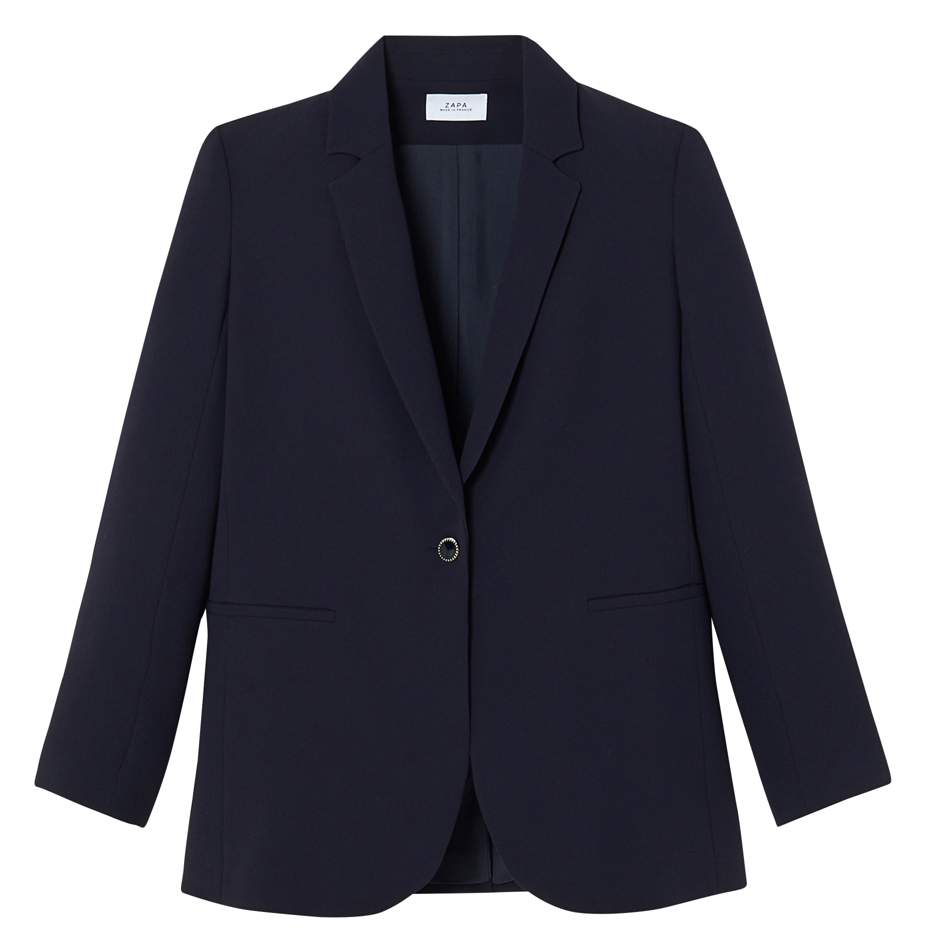 VICTORINA - Veste de tailleur boutonnée | Bleu
