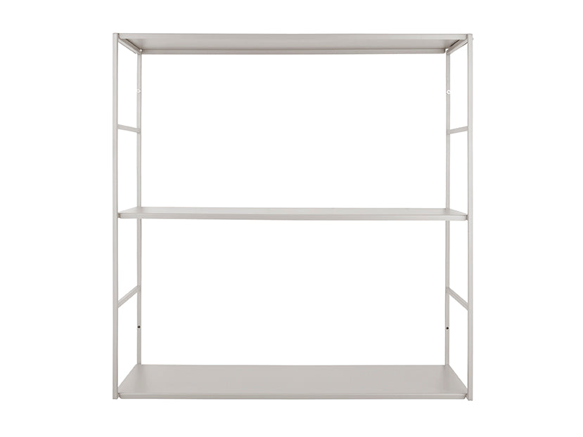 present time - Wandrek Level - Metaal Mat Warm Grijs - 60x16x45cm