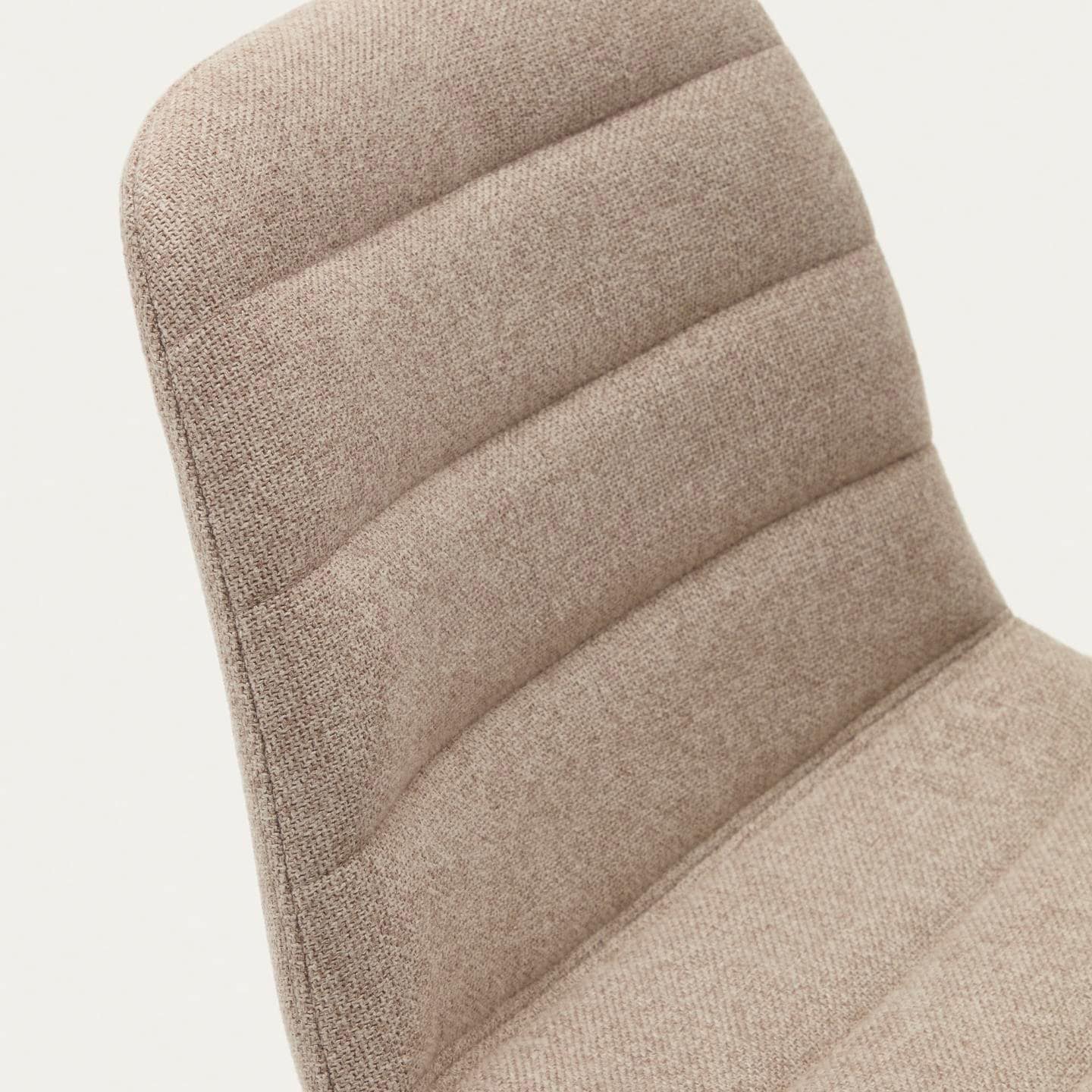 Kave Home Barhocker ZUNILDA beige/mattweiß