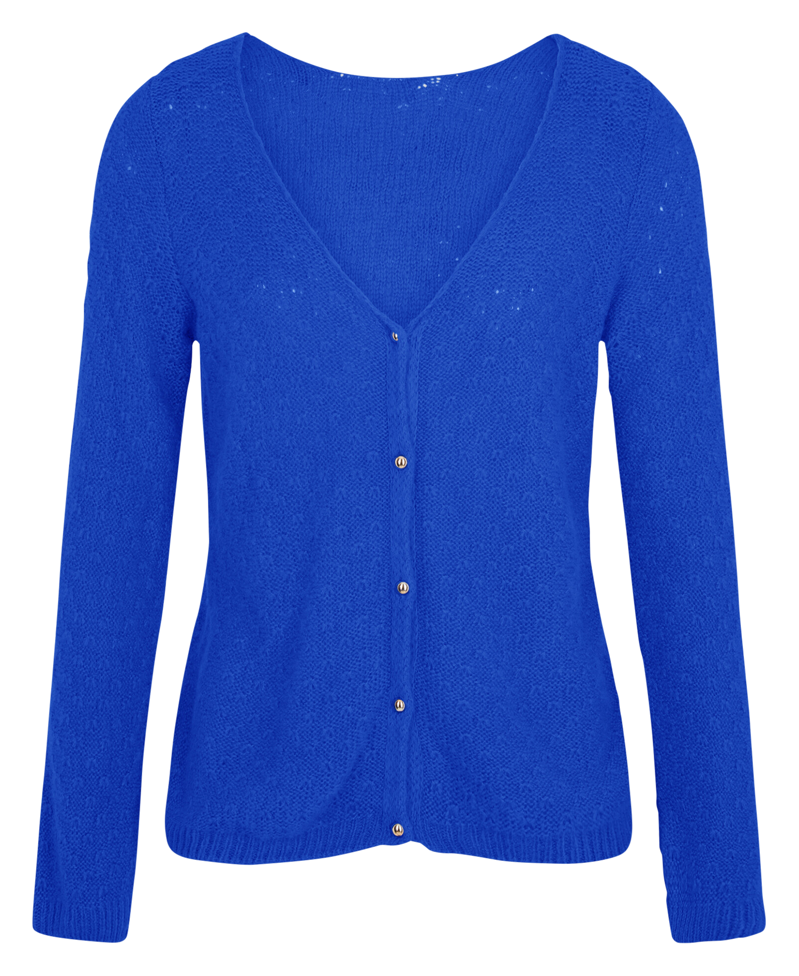 MACARO - Pull col rond | Bleu