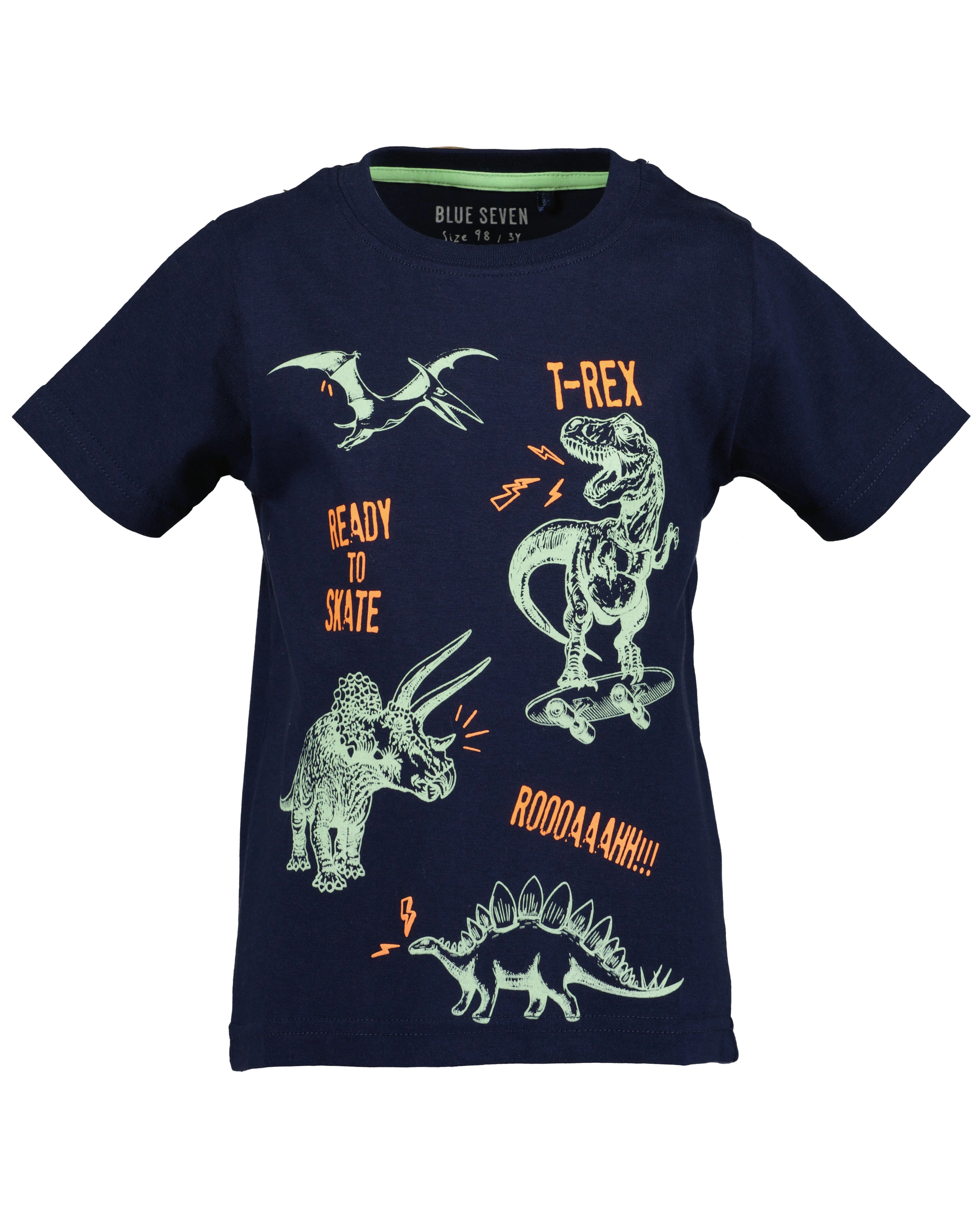 T-Shirt ROAH! in ultramarin