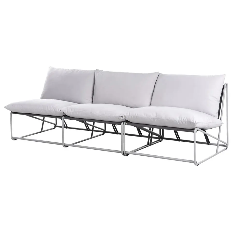 PICO - Loungeset 3-zits - Grijs - Staal