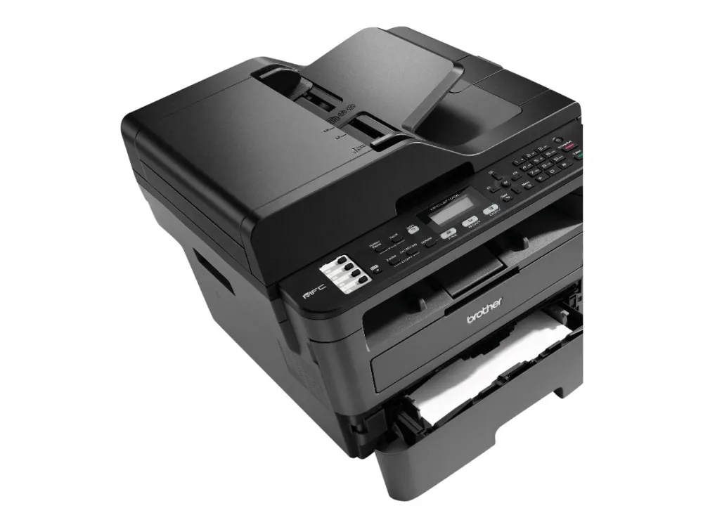 Brother MFC-L2710DW - Multifunktionsprinter - S/H - laser - Legal (216 x 356 mm) (original) - A4/Legal (medie) - op til 30 spm (kopiering) - op til 30 spm (udskriver) - 250 ark - 33.6 Kbps - USB 2.0, LAN, Wi-Fi(n)