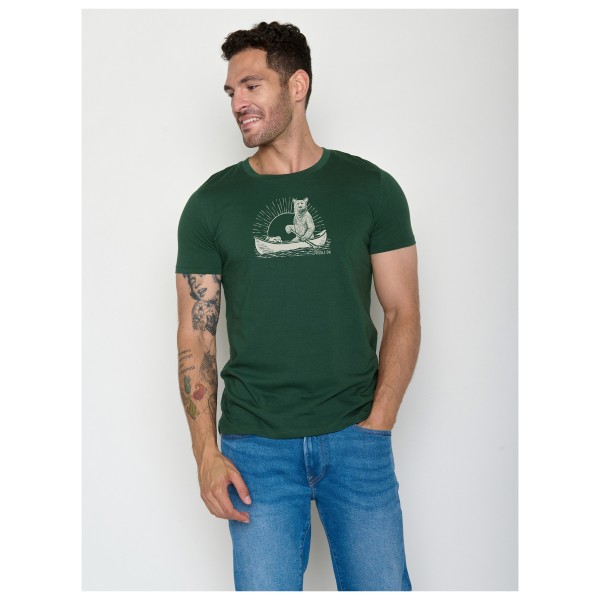 GreenBomb - Bear Canoe Guide T-Shirt - T-shirt