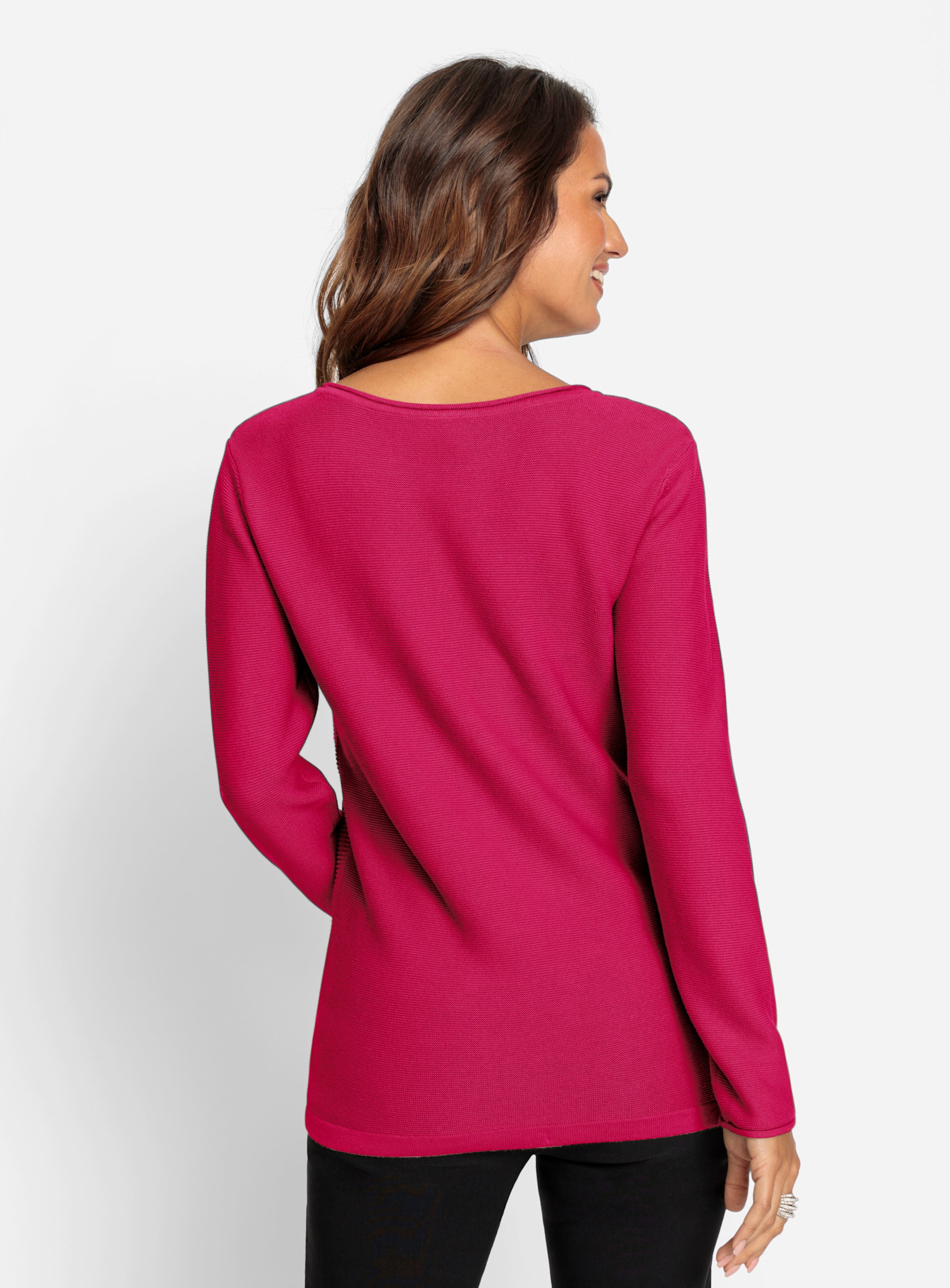 Pullover in pink