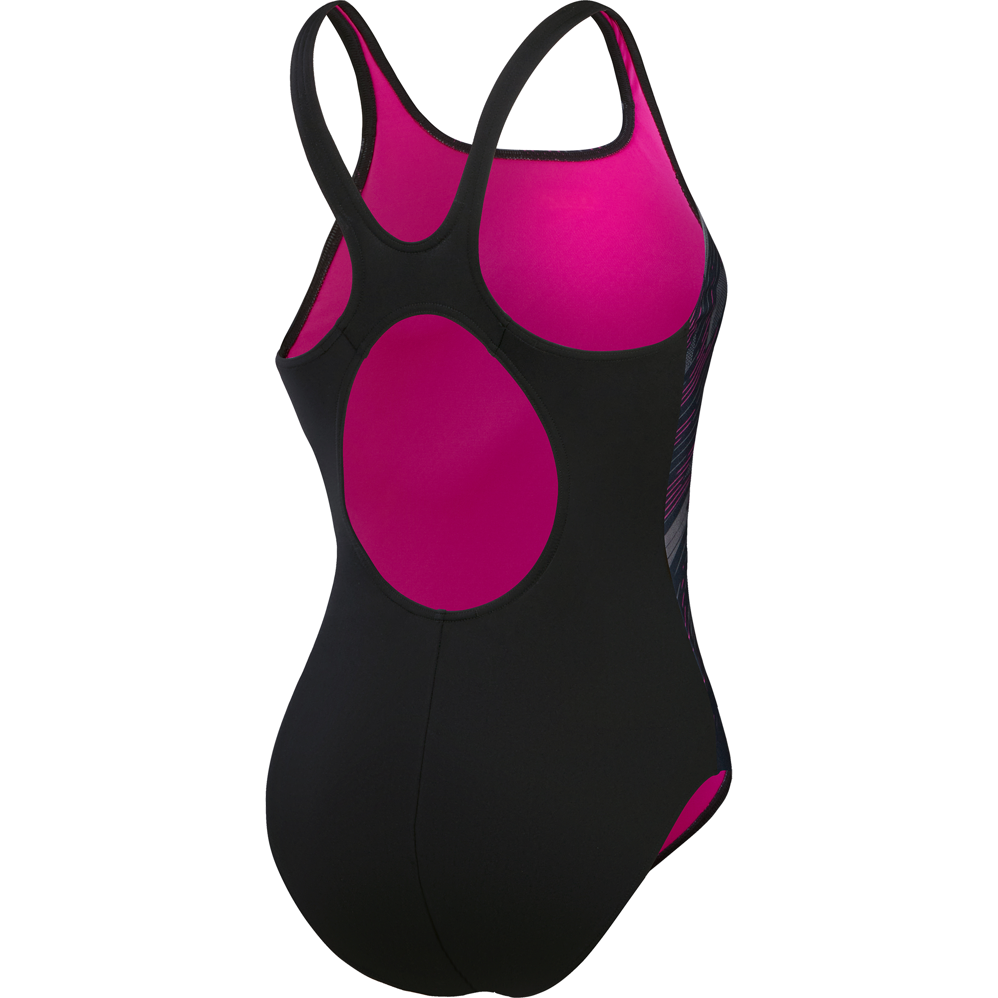 Speedo HyperBoom Placement Muscleback Badeanzug Damen schwarz