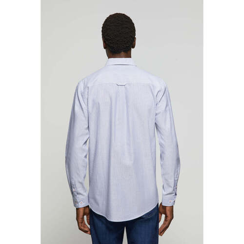 Polo Club - RIGBY GO SHIRT STRIPES OXFORD Azul