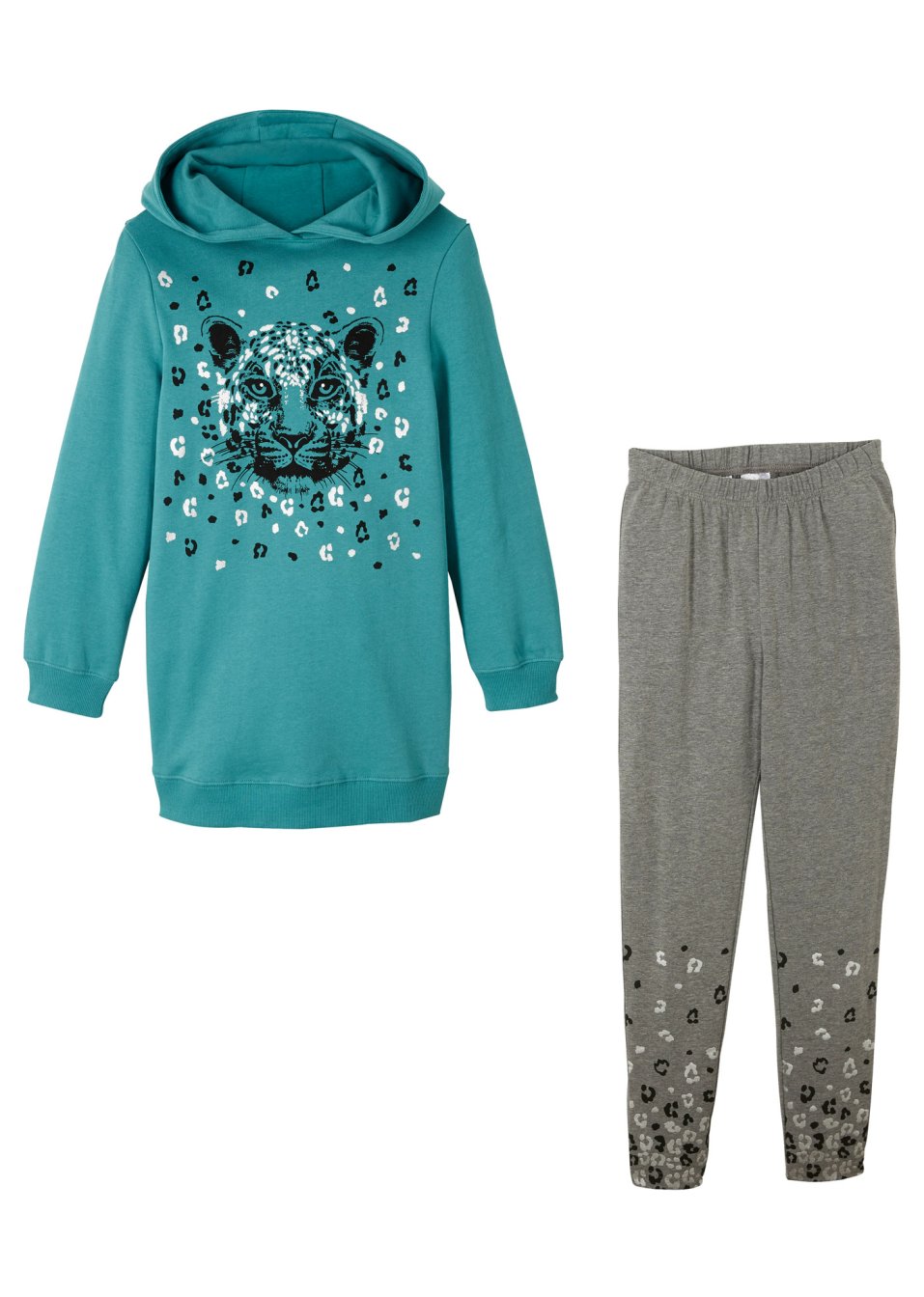 Sweat-shirt et legging fille (Ens. 2 pces.) coton