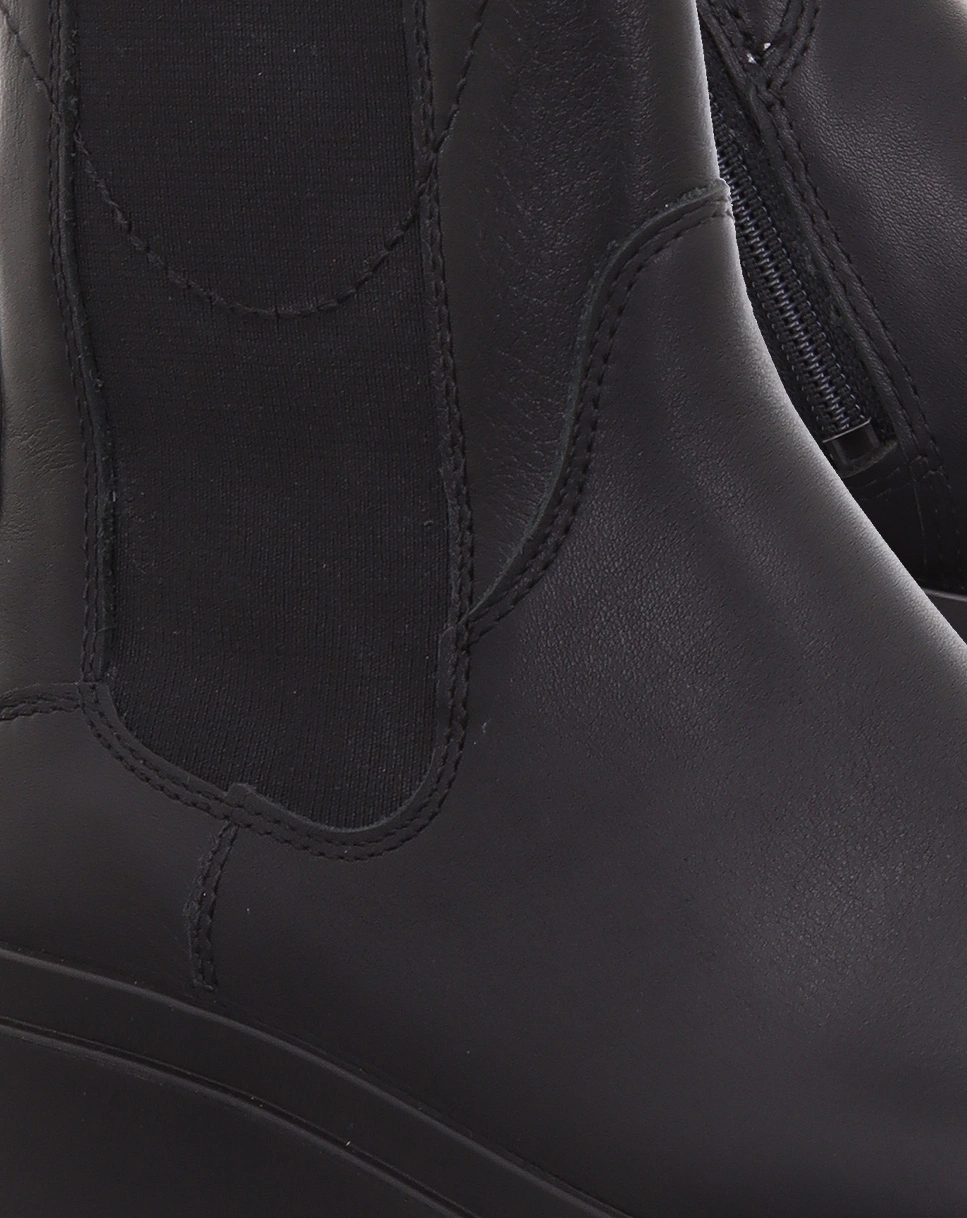 Chelsea-Boots ABBY mit Reißverschluss in schwarz