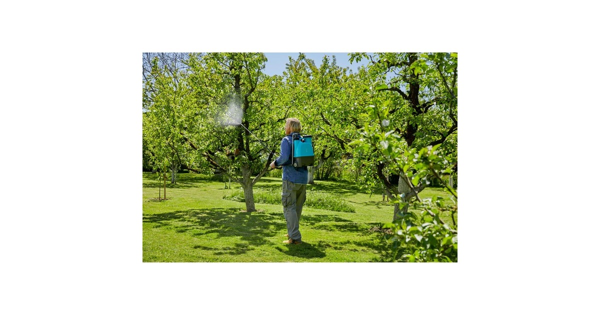 GARDENARugspuit 12 l drukspuit  (Turquoise/grijs, 11140-20)