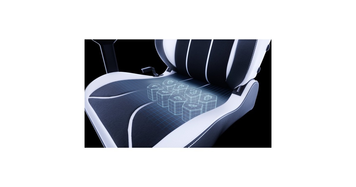 VertagearSL3800 gamestoel  (Zwart/carbon, ContourMax Lumbar, VertaAir, Hygennx)