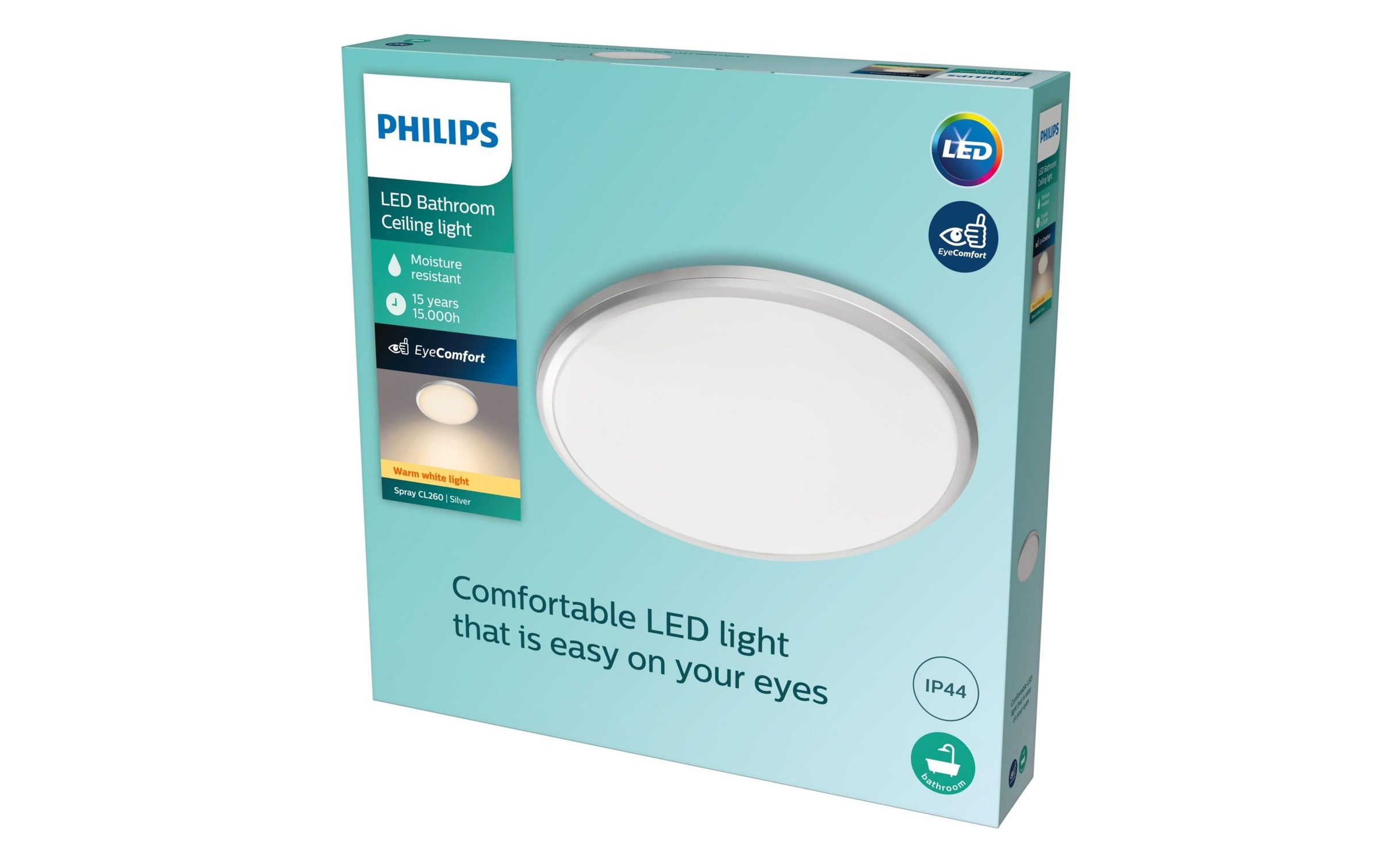 Philips Deckenleuchte »Spray 17 W, 2« Warmweiss