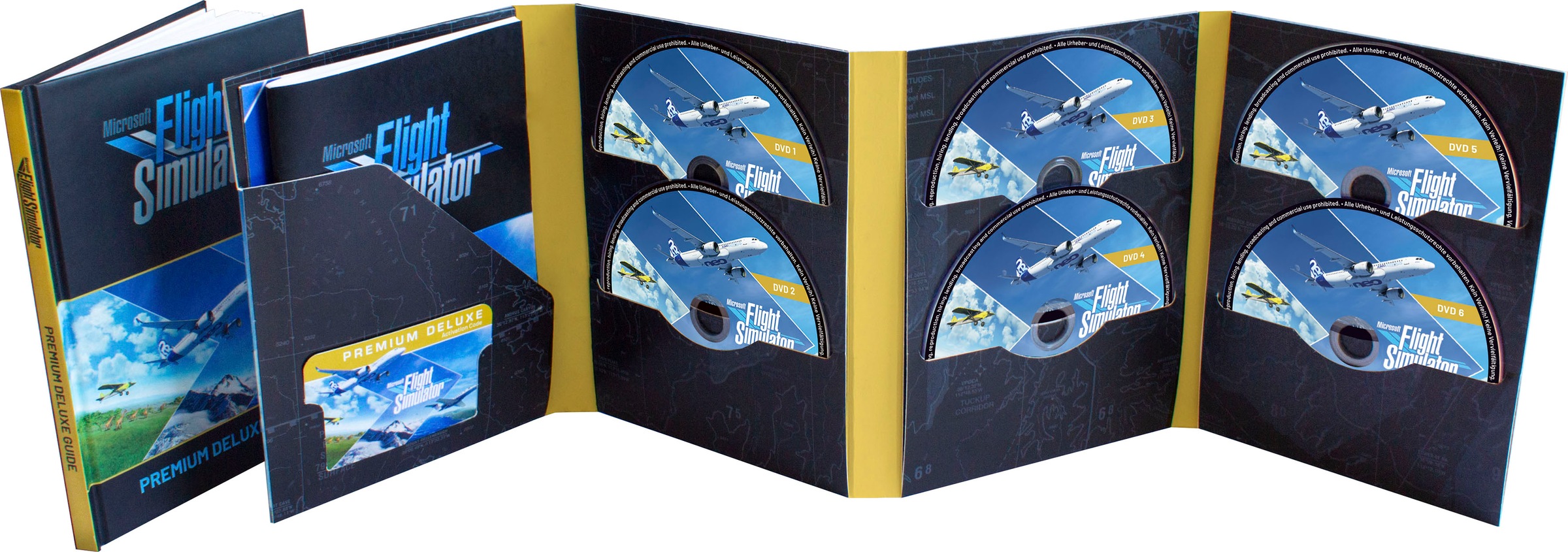 Microsoft Spielesoftware »Flight Simulator Premium Deluxe Edition« PC