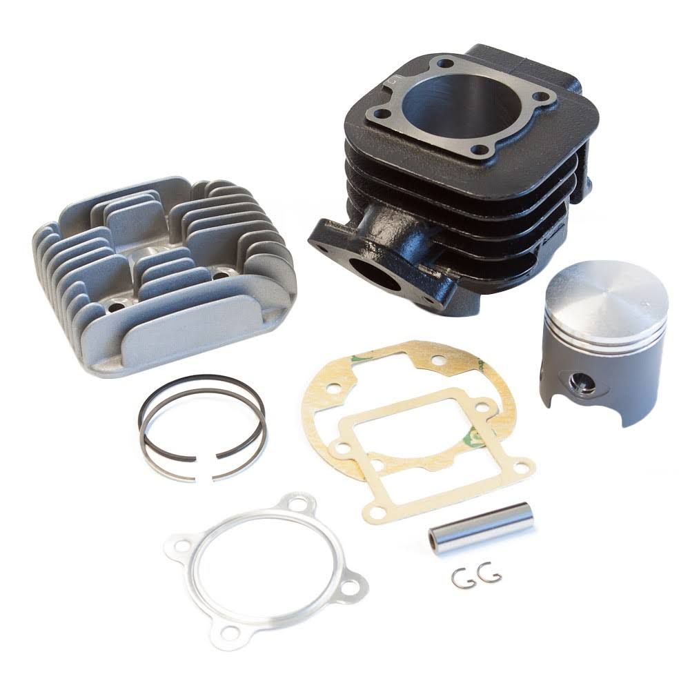 Kit cylindre Top Performances Trophy Noir 50cc pour Minarelli vertical AC