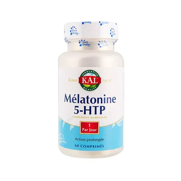 Kal Melatonina + 5-HTP 50mg 60 comprimidos