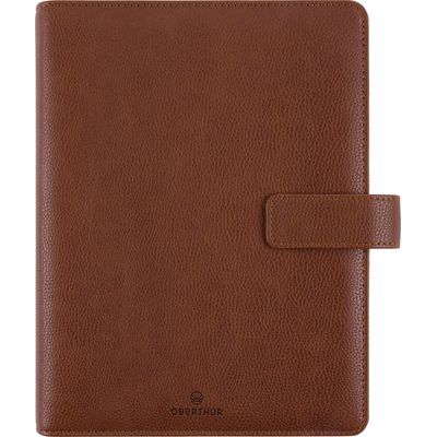 Organiseur Rimini - 19 x 23 cm - brun - Oberthur