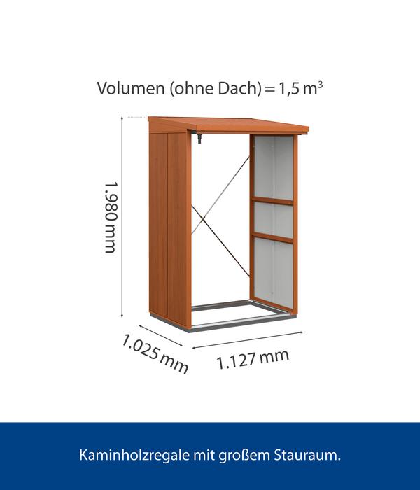 Hörmann Berry-Kaminholzregal Modern