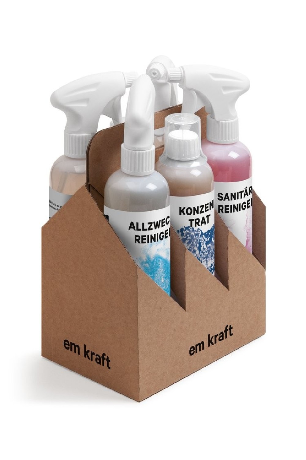 em kraft Reinigungsset Sixpack