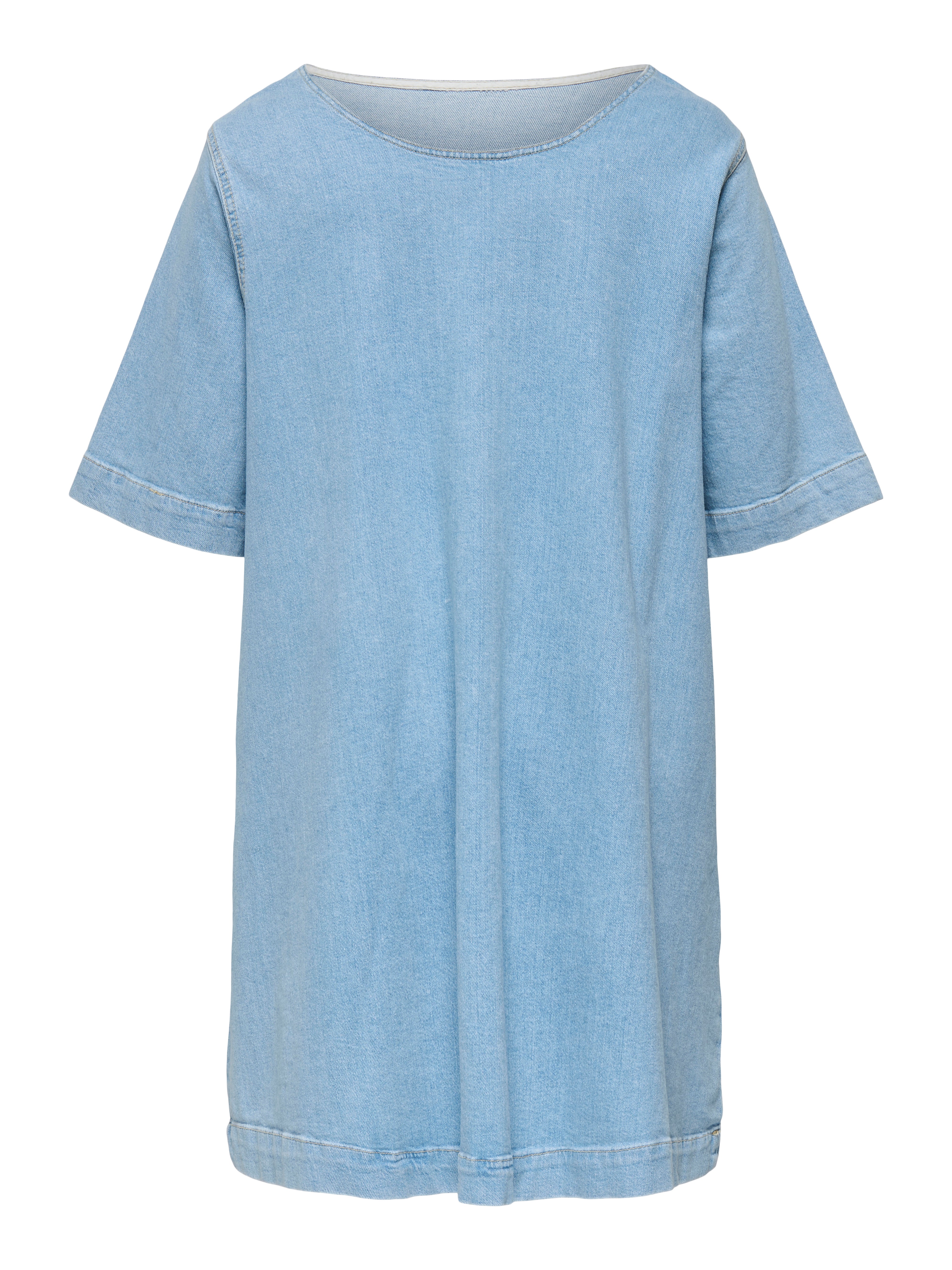 CARTINE Midikleid Light Blue Denim