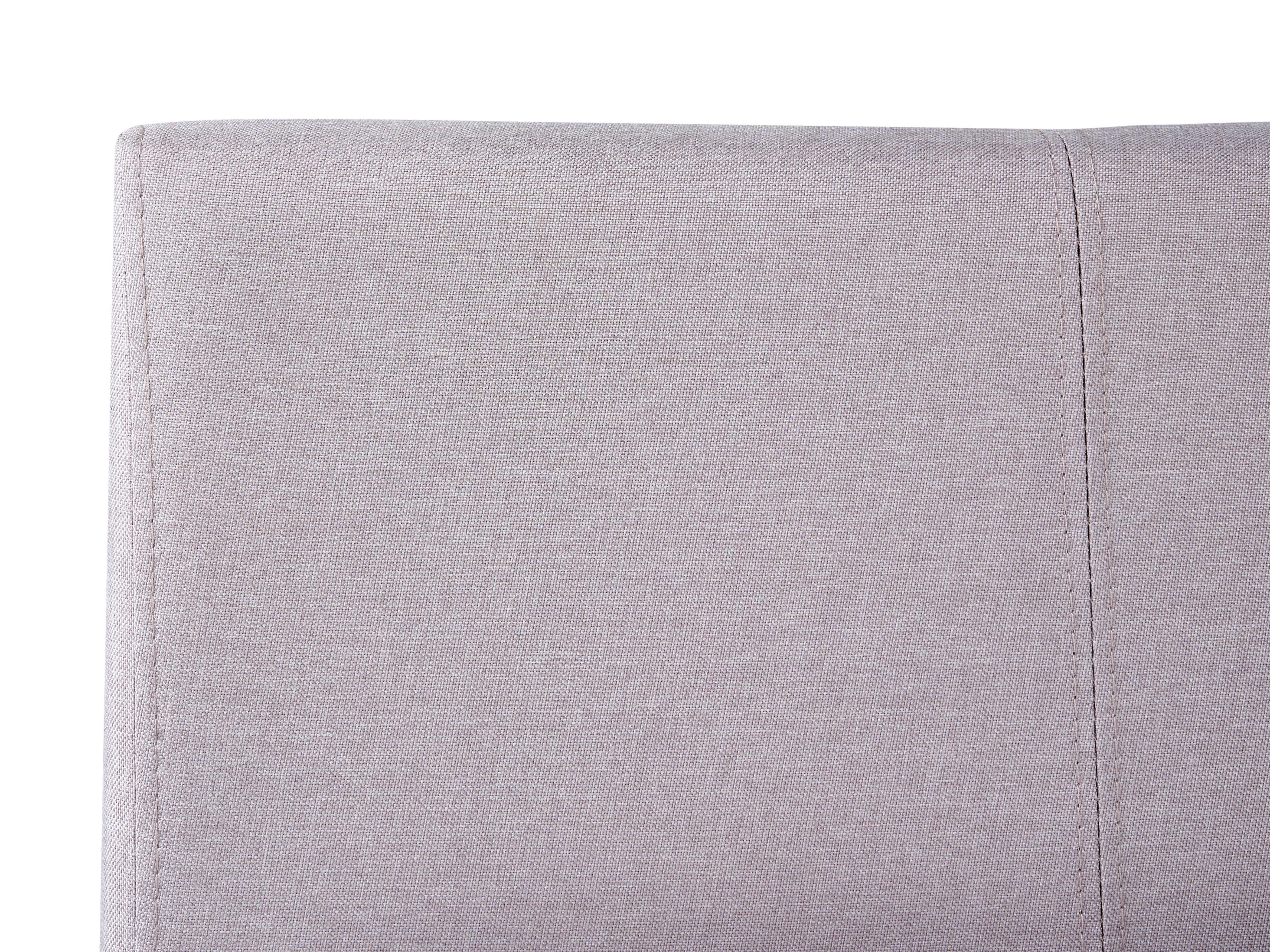 Onderschuifbed Stof MARMANDE 90 x 200 cm Lichtgrijs