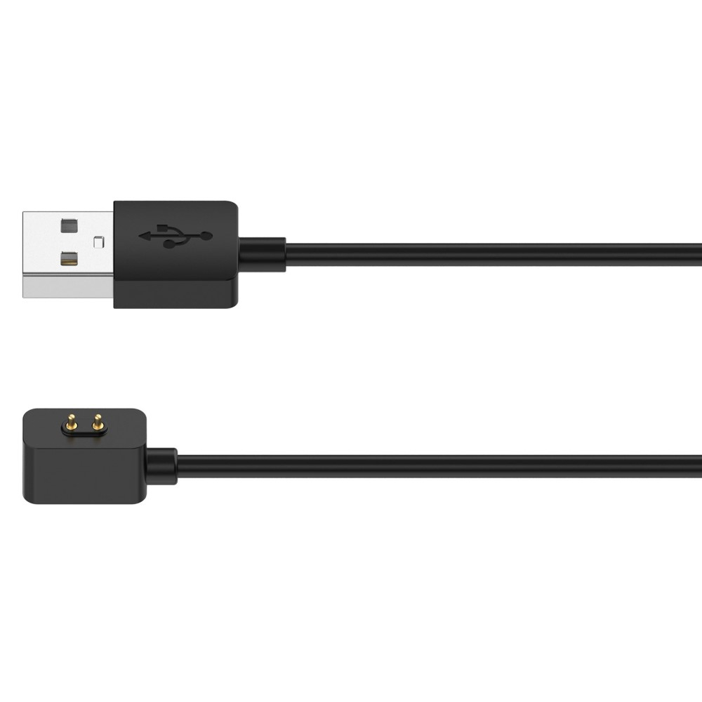 (60cm) Magnetisches USB Ladekabel für Xiaomi Mi Band 8 / 9 / Redmi Smart Band 2 - Schwarz