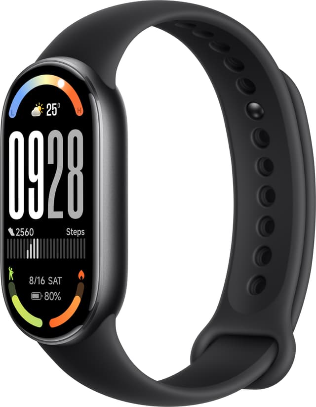 Xiaomi Smart Band 10 aktivitetsarmbånd (sort)