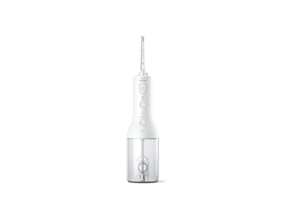 Philips Sonicare Power Flosser 3000 HX3826 - Mundskylning - trådløs - hvid