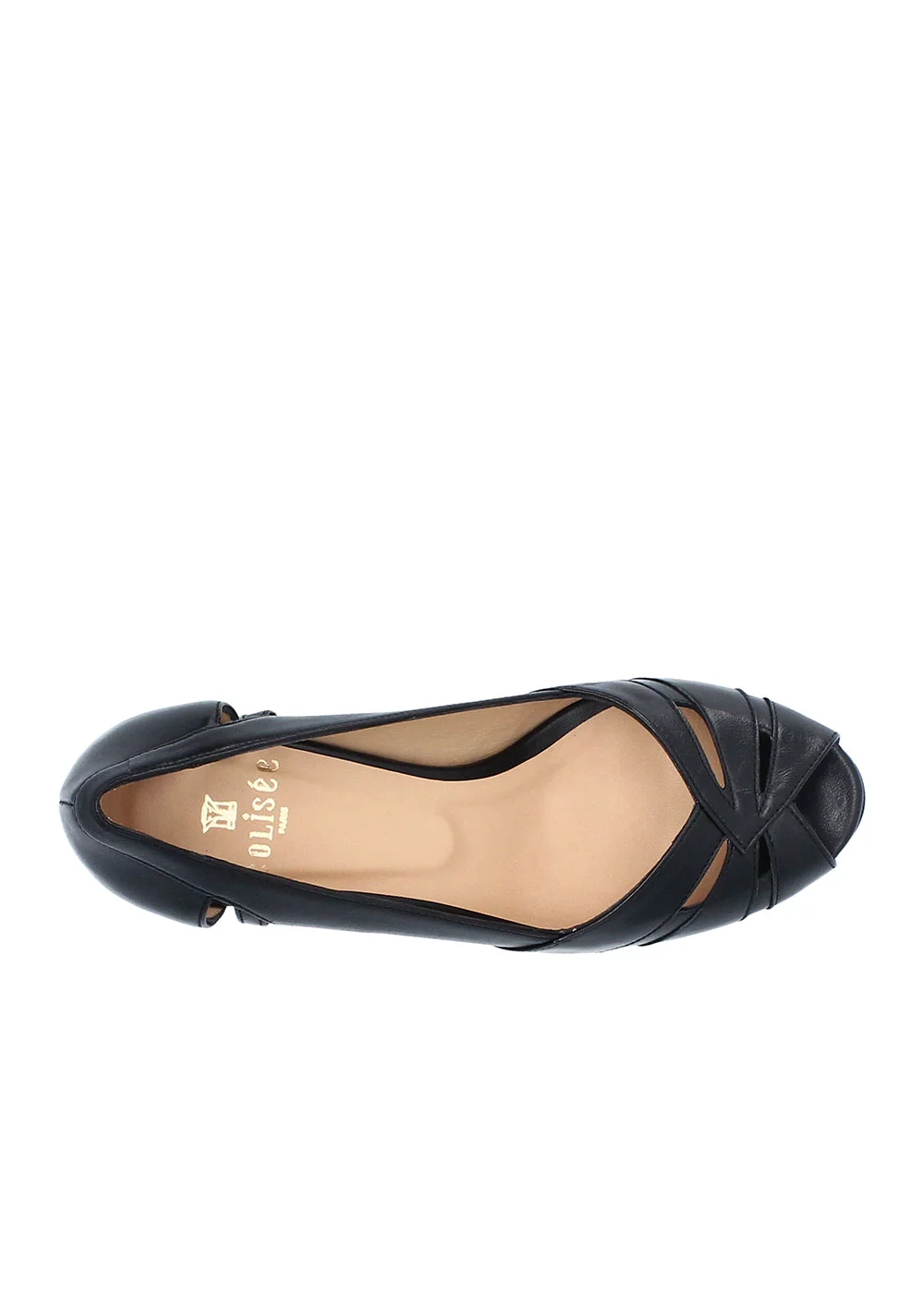 ESCARPIN BELINE CUIR NOIR