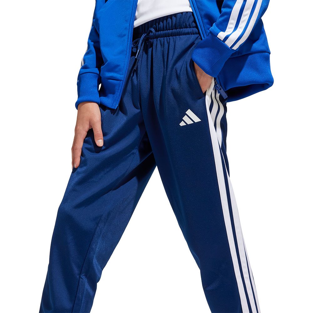 adidas Seasonal Essentials Tiberio 3-Streifen Tricot Trainingsanzug Kinder team royal blue