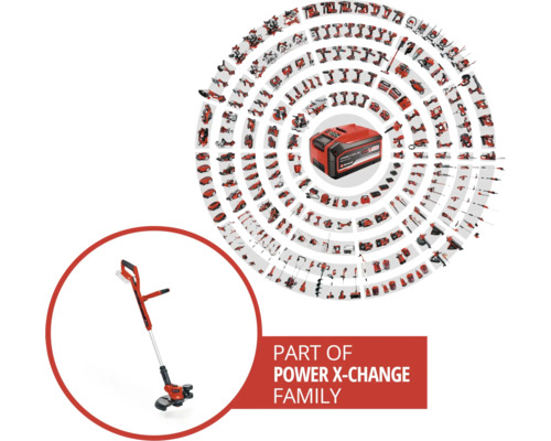 EINHELL Power X-Change GE-CT 18/30 Li accu grastrimmer (accu en lader niet inbegrepen)