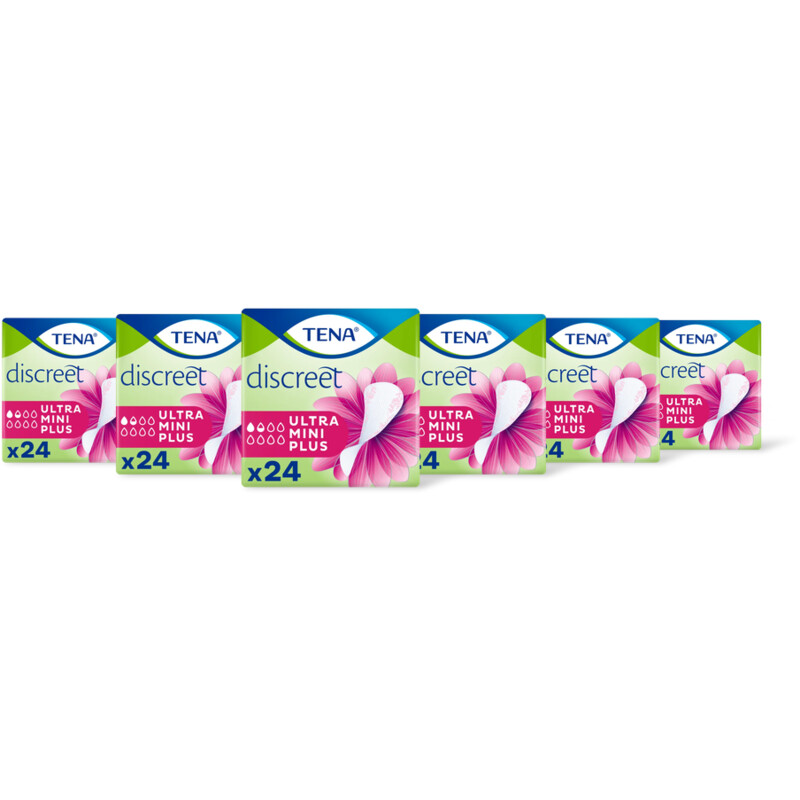 Tena Discreet ultra mini pls inlegkruisje 6pk