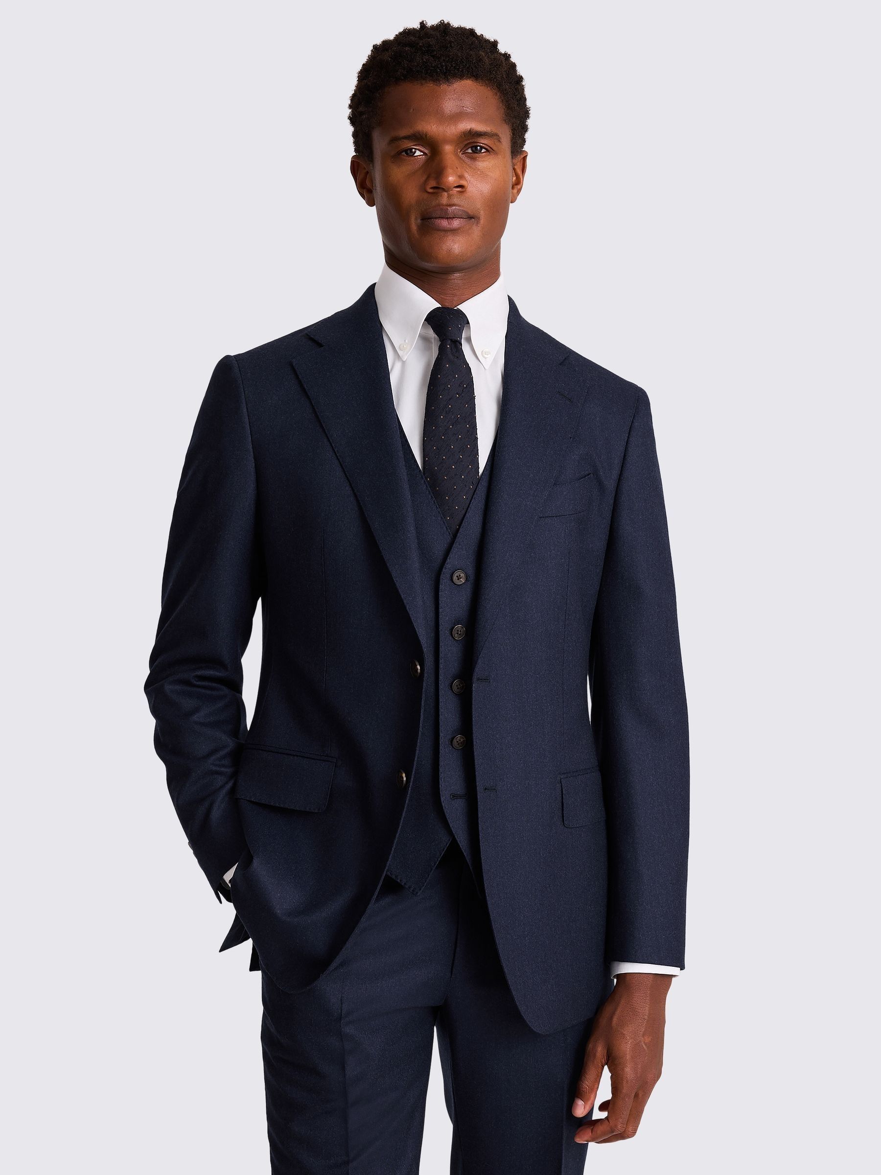 Moss Italian Plain Suit Jacket
